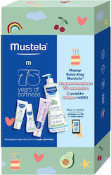 Mustela Happy Baby Day Σετ Περιποίησης 4τμχ