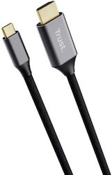 Trust 25630 HDMI-Stecker - HDMI-Stecker 2m Schwarz Trust 25630 HDMI-Stecker - HDMI-Stecker 2m Schwarz