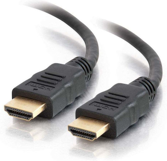 C2G HDMI 2.0 Premium High Speed 4K 60Hz HDR Cable HDMI male - HDMI male 2.44m Μαύρο