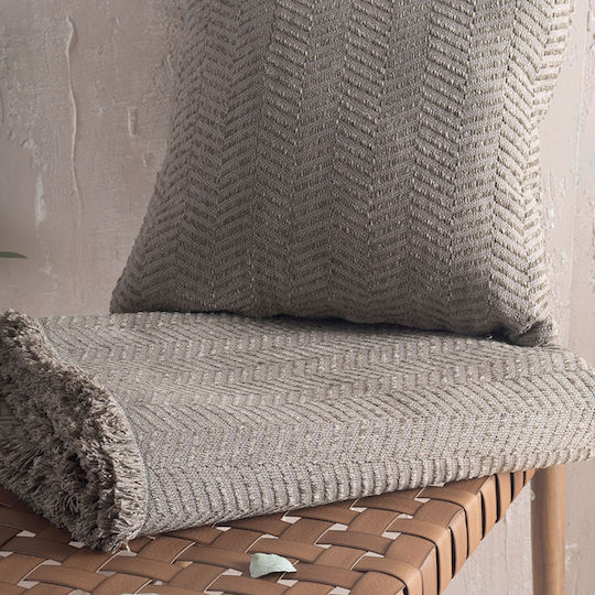 Rythmos Yard Cuvertură Pentru Canapea De Fotoliu Chenille 160x180cm Maro