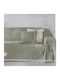 Guy Laroche Avalon Viersitzer-Sofa Überwurf Jacquard 170x350cm Carbon