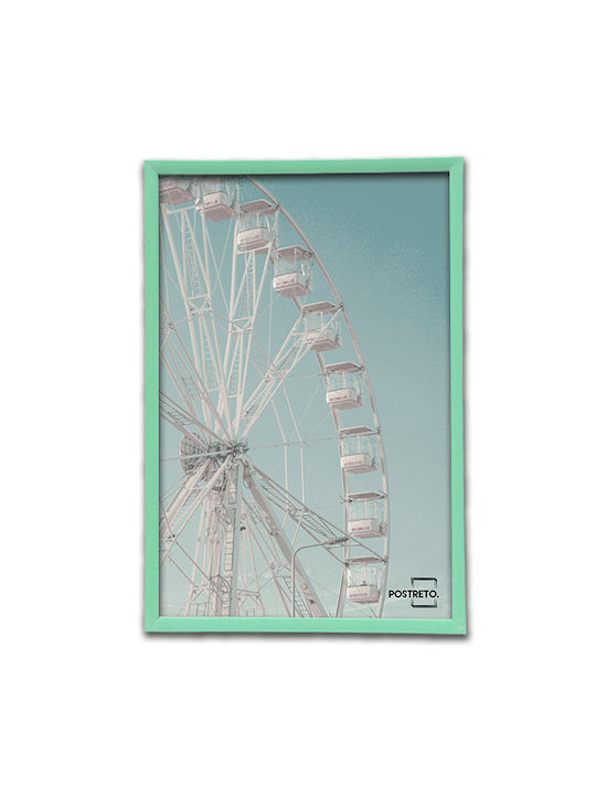 Plastic Picture Frame Pastel Green