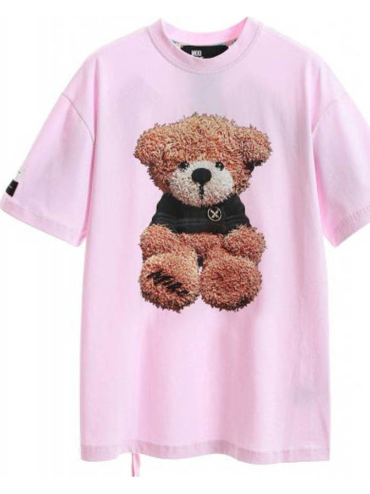 Mod Wave Movement Γυναικείο T-shirt Ροζ