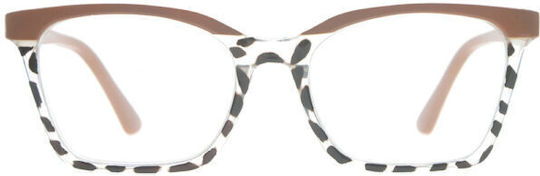 Frog Optical Reading Glasses +1.75 in Brown color