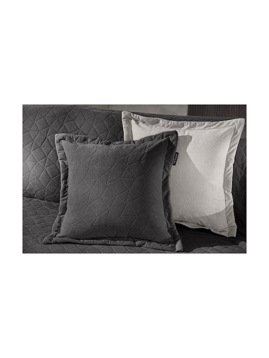 Guy Laroche Decorative Pillow Case Avalon From Gray Velvet 40x40cm