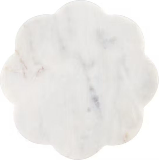Maxwell & Williams Round Coaster Wooden White 4pcs