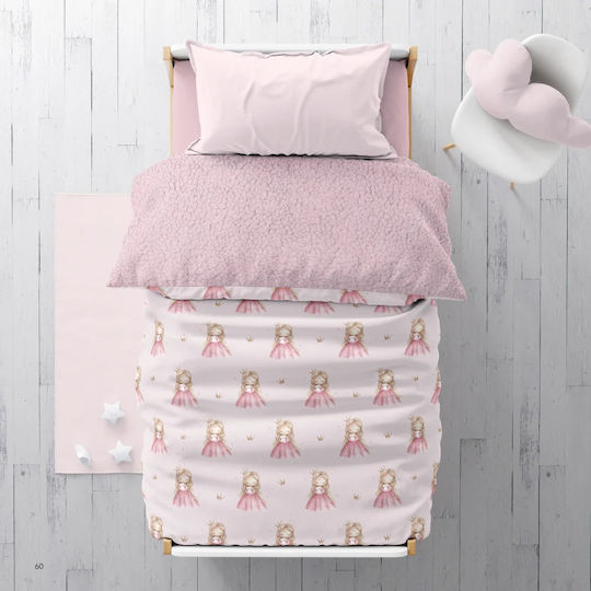 Borea Kids Duvet Cover Single Pink 160x220cm
