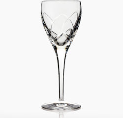Bohemia Jihlava Champagne Glass Set Goblets Crystal 340ml 6 Pieces