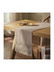 Gofis Home Ράνερ Βαμβακερό Μπεζ 33x150εκ.