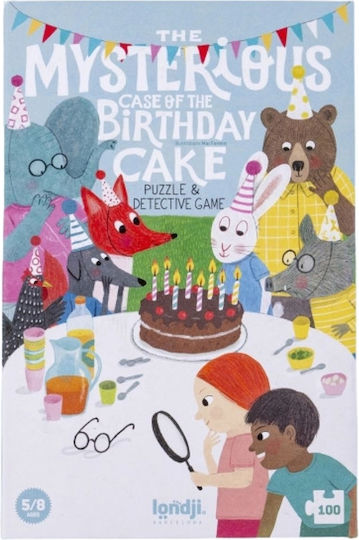 Kids Puzzle The Mysterious Case Of The Birthday Cake 100pcs Londji