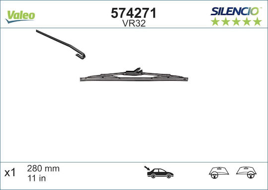 Valeo Performance Υαλοκαθαριστήρας Αυτοκινήτου Οδηγού 280mm