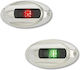 Led Seitenleuchten Paar 95x52mm Inox