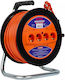 Extension Reel Cord 3 x 2.5mm²/50m Orange