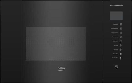 Built-in Microwave Oven with Grill 25lt Black
