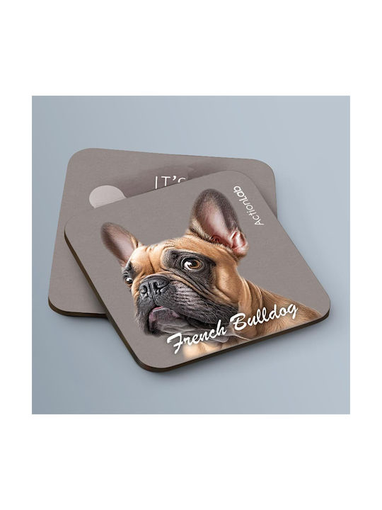 Coasters French Bulldog Coasters French Bulldog