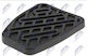 Gummi Pedale Nissan Qashqai 2007 Micra K13 2010 X-trail T31 2007 Ezc-ns-074