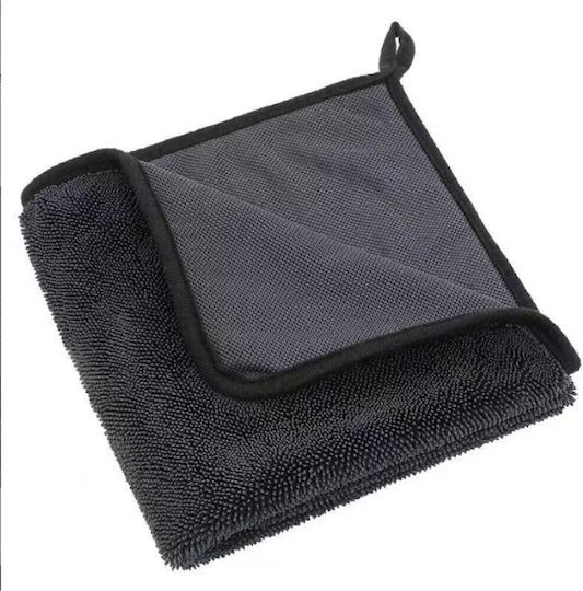 Tuch Mikrofaser Reinigung für Körper Auto Schwarz 40x40cm