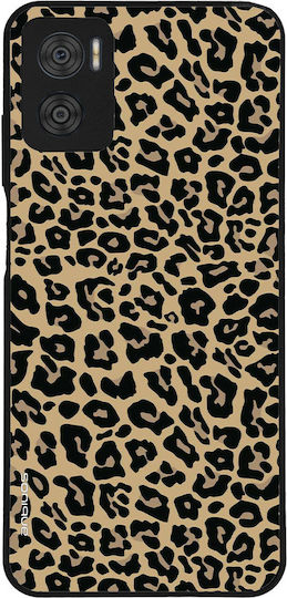 Handyhülle Sonique Animal Print Serie Motorola Moto E22 4G Leopard 01