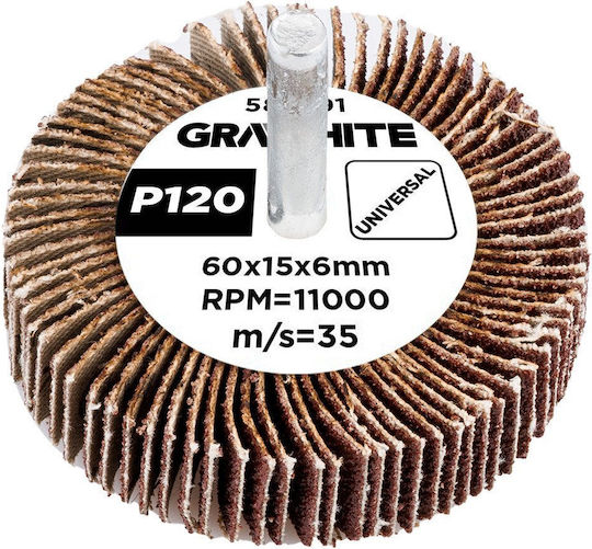 Flap Disc 60 X 15 X 6 Mm P120