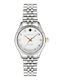 Kiriakos Gofas Stones Women's Watch with Silver Metal Bracelet