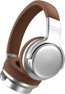 YDM64 Ασύρματα Bluetooth On Ear Ακουστικά Καφέ