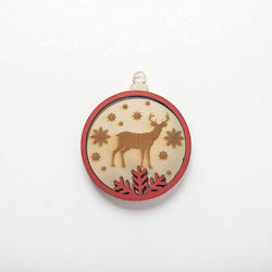 Wooden Christmas Decoration Code 63019