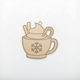 Wooden Beverage Decoration Code 63009