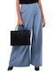 Damen Stoff Hose Blau