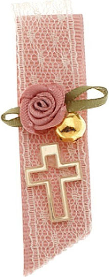Bellissimo Christening Charm Pin Pink 50 Pieces M-708