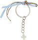 Bellissimo Amulet De Botez Breloc Albastru Desc...