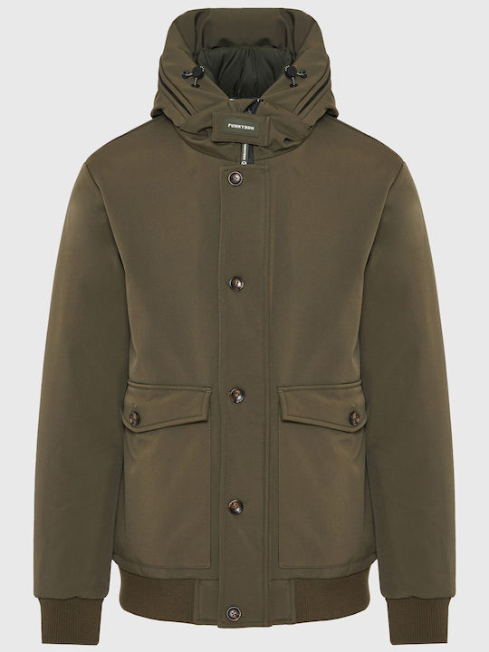 Funky Buddha Μπουφάν Bomber Χακί