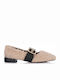 Beige Heels with Strap