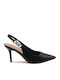 Black Heels with Strap