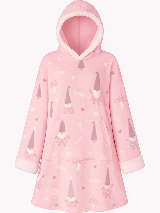 Lovelx Homewear Χειμερινή Γυναικεία Ρόμπα Ροζ Lovelx Homewear Χειμερινή Γυναικεία Ρόμπα Ροζ