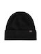 Beanie Unisex Beanie with Rib Knit in Black color