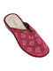 Winter Women's Slippers Burgundy