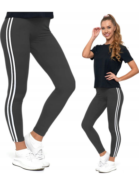 Rouxaki Women's Training Legging High Waisted Gray
