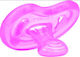 Nuby Orthodontic Pacifier Silicone Pink for 0-6 months