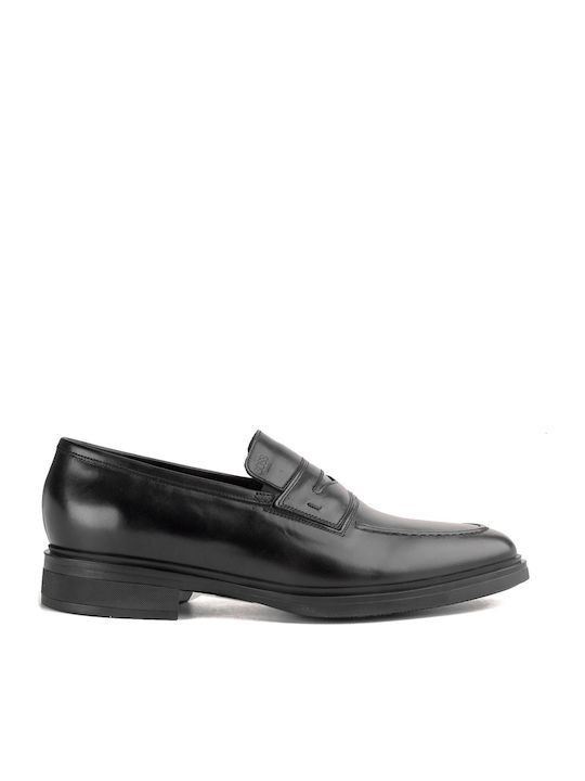 Boss Shoes Men's Loafers Black
