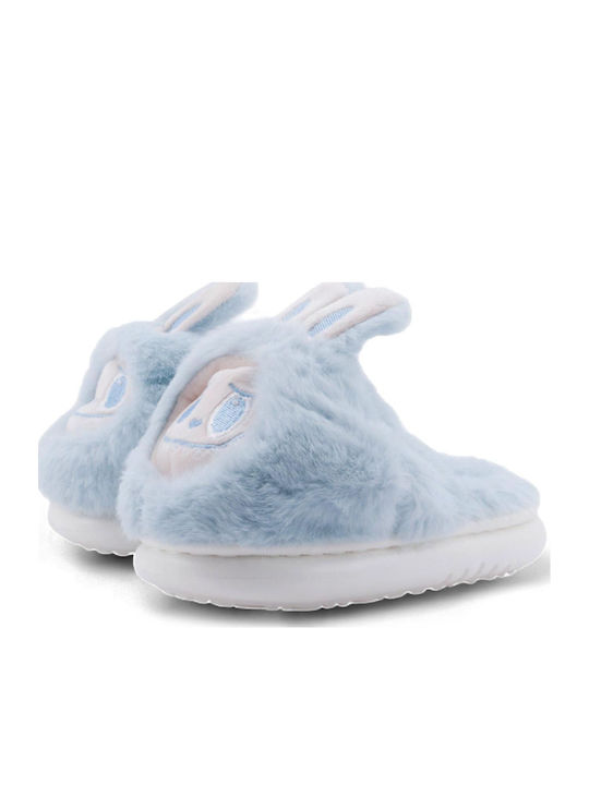 Love4shoes Παντόφλες Γαλάζιες