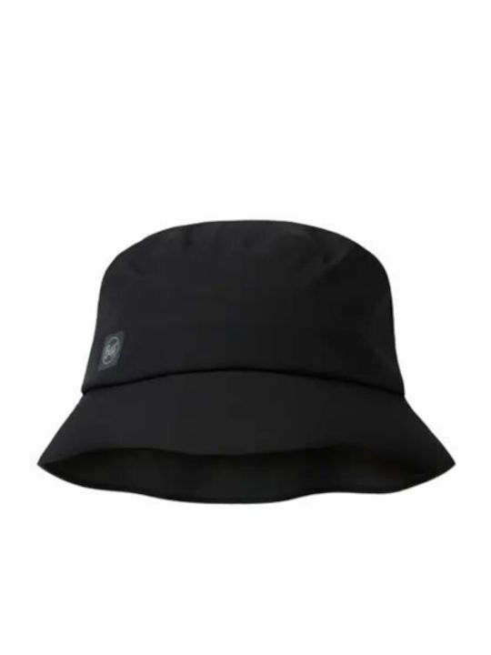 Buff Fabric Men's Hat Bucket Style Black
