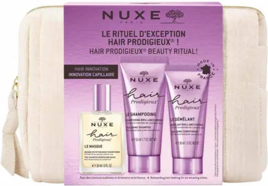 Nuxe Le Rituel d' Exception Haarpflege-Set mit Shampoo, Maske & Konditionierer 4 Stück