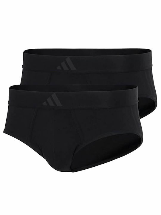 Active Flex Ανδρικά Σλιπ Μαύρα με Σχέδια 2Pack