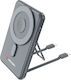 Verbatim Charge'n'Go 2C MagSafe Power Bank 5000mAh Γκρι