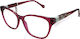 Alexander Wintsch Aw8337 C1 Women's Acetate Prescription Eyeglass Frames Butterfly Purple