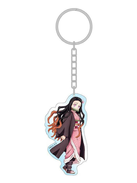 Demon Slayer Kimetsu No Yaiba Acrylic Keychain Nezuko Holographic 7 Cm