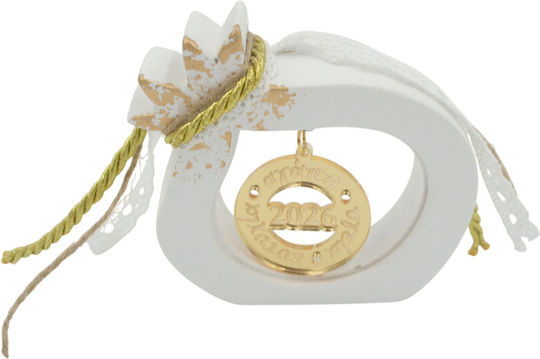 Makwedding de birou Amulet Rodie Alb Ceramic 2026 1buc