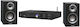 Ηχοσύστημα 2.0 ICD4350SW+TAV-S 50W με Network Player / CD Player και Bluetooth