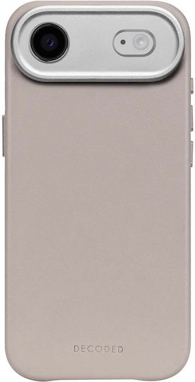 Decoded Backcover Back Cover Piele Negru (iPhone Air)