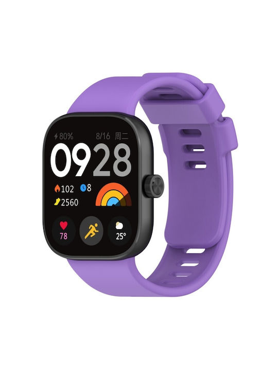Wearable Strap Silicone Xiaomi Redmi Watch 4/redmi Watch 5 Smart Band 8 Pro Lilac